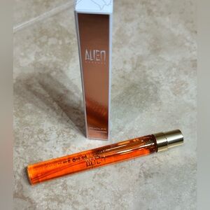 Alien Goddess mugler travel spray .33 glass bottle NWT